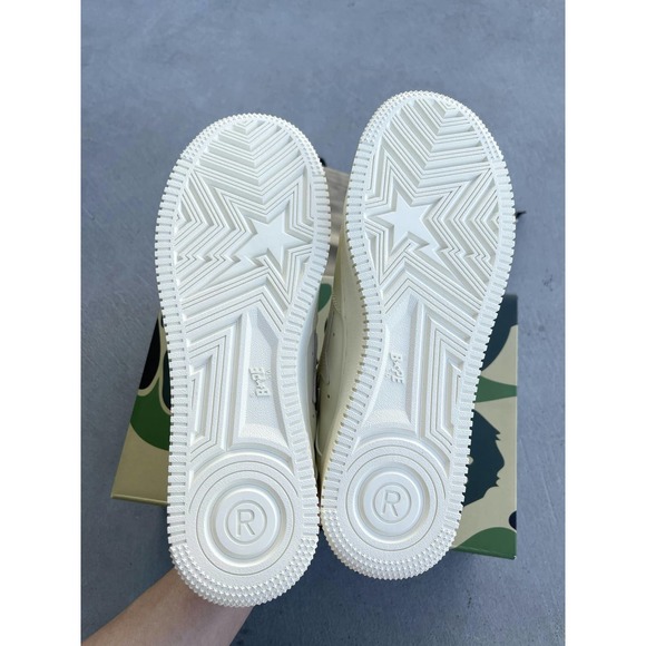 Bapes x Highsnobiety BAPE STA Beige Size 10 - Picture 9 of 13